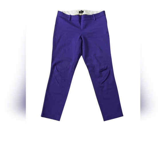 Aritzia T.Babaton Purple Tailored Dress Pants Women’s Size 8 Side Zipper - Picture 2 of 12
